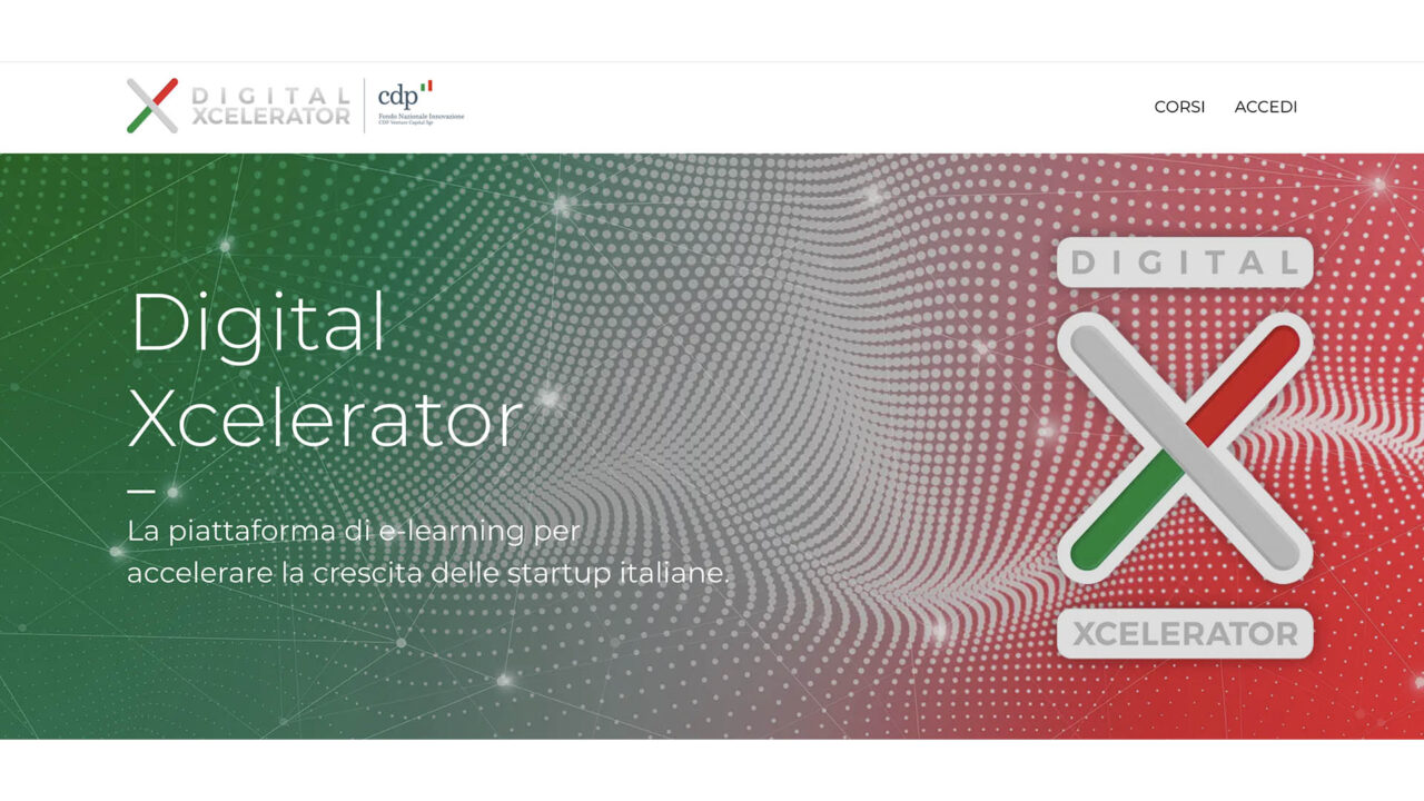 CDP Digital Xcelerator immagine ufficiale