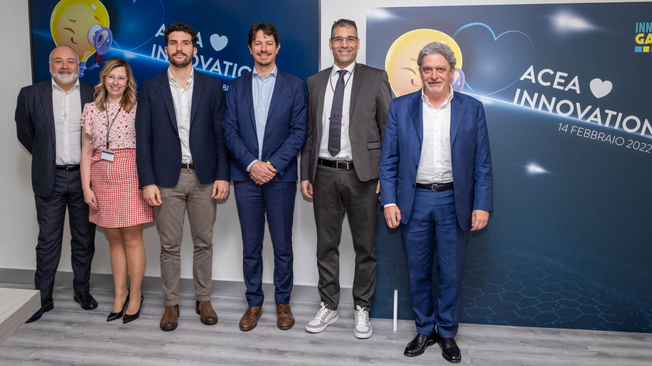 La premiazione dell'Acea Innovation Garage 2022